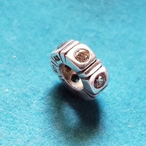 Pandora cz bead charm